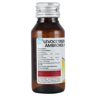 LECET AM Syrup 60ml - Cough And Cold-Cou