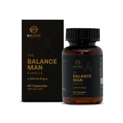 Balance Ayurveda The Balance Man Capsules 60's - Sexual Healthcare