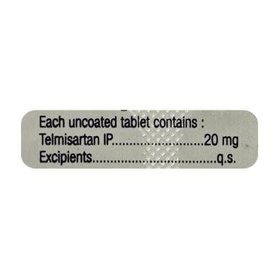 Telmijub 20mg Tablet 10'S - Hypertension-Ang