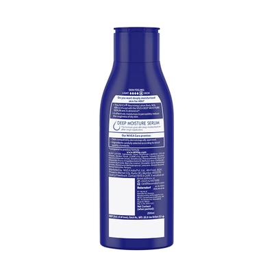 Nivea Nourishing Lotion Body Milk - Deep Moisture Serum 200 ml - Lotions & Creams