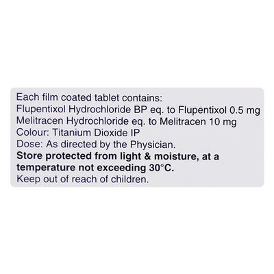 Franxit 0.5/10mg Tablet 10'S - Depression-Ant
