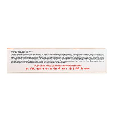 Vicco Vajradanti Ayurvedic Toothpaste - Dalchini Flavour 160 gm - Toothpaste