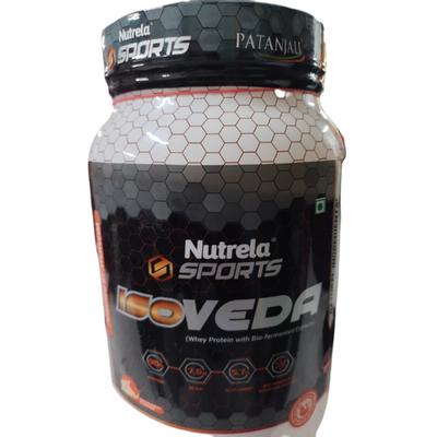 Patanjali Nutrela Sports ISO Veda Powder - Malai Kulfi Flavour 1 kg - Bcaa Supplements