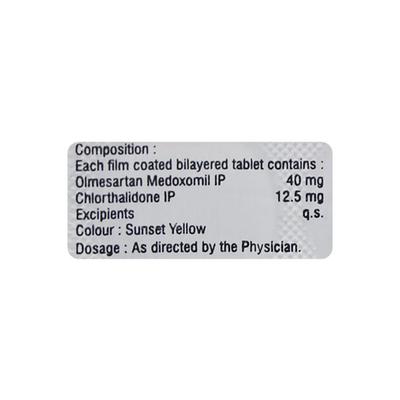 OLMISTRUM CH 40 Tablet 10's - Hypertension-Ang