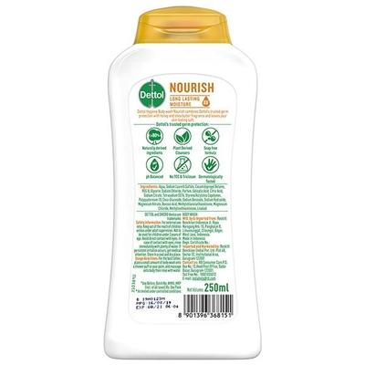 Dettol Long Lasting Hygiene Body Wash - Skincare 250 ml - Shower Gels & Body Wash