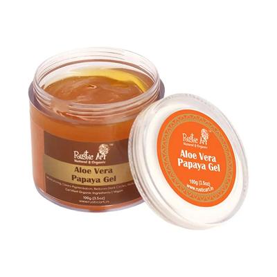 Rustic Art Aloe Vera Papaya Gel 100 gm - Face Moisturizers