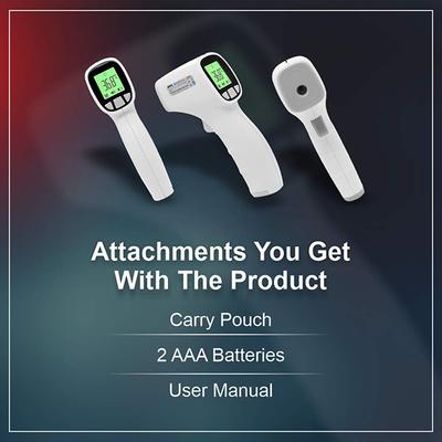 BPL AccuDigit Non Contact Infrared Thermometer - Health Monitors And Equipment