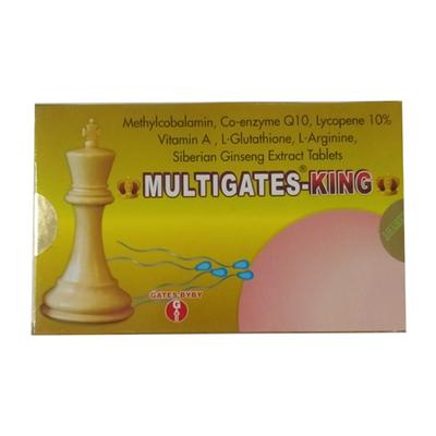 MULTIGATES KING Tablet 10's - Supplements-Sup