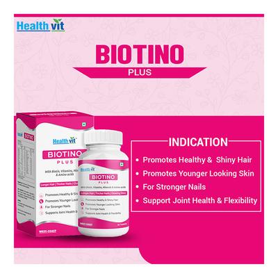 Healthvit Biotino Plus Tablet 60's - Hair & Skin