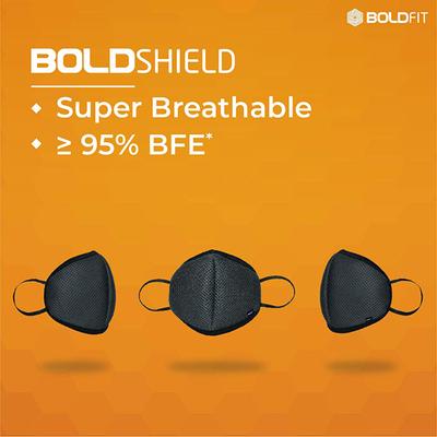 Boldfit Boldshield Protective Face Mask 3's - Face Mask