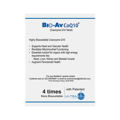 Bio-Av CoQ10 Veg Tablet 30's - Co-Q