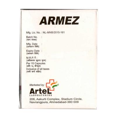 ARMEZ 20mg Capsule 15's - Ulcer/Reflux/Flatulence-Aaa