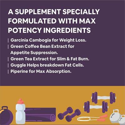 CF Keto-5X 2650 mg Veg Tablet 60's - Workout Essentials