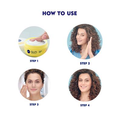 Nivea Soft Light Moisturiser - Tropical Fruit 100 ml - Lotions & Creams