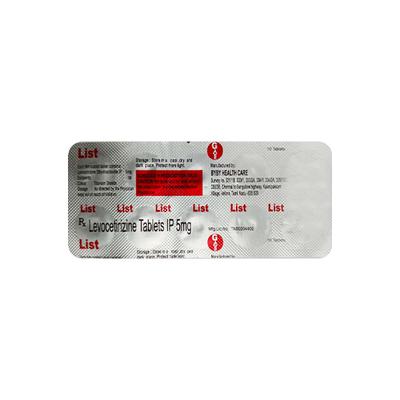 List Tablet 10'S - Allergies-Ant