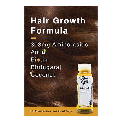 &Me Ayurveda & Nutrition NutriHair Drink - Orange (Pack of 30 x 200 ml) - Ayurvedic Juices