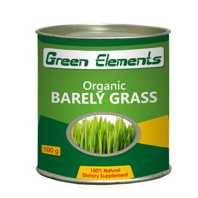 Green Elements Organic Barleygrass Powder 100 gm - Herbal Dietary Supplement
