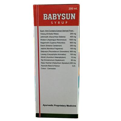 Ayursun Babysun Syrup 200 ml - Health Products