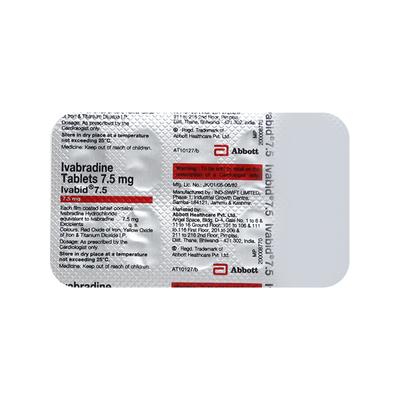 Ivabid 7.5mg Tablet 10'S - Angina