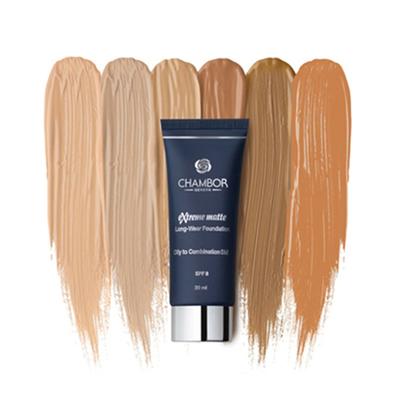 Chambor Extreme Matte Long - Wear Foundation Make Up - Beige 30 ml - Foundation