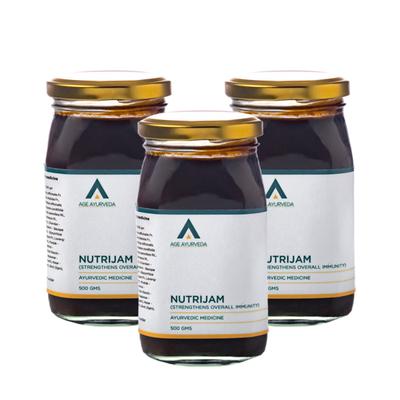 Age Ayurveda Nutrijam Paste (Pack of 3 x 500 gm) - Health Products