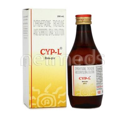 CYP L Syrup 200ml - Appetite-App