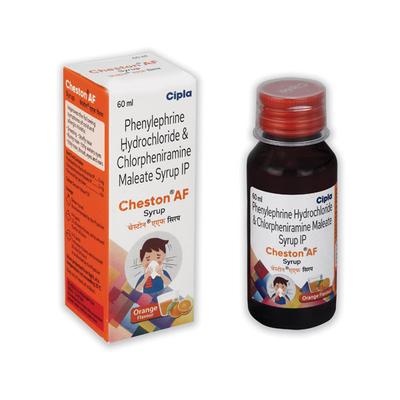CHESTON AF ORANGE FLAVOUR Syrup 60ml - Cough And Cold-Cou