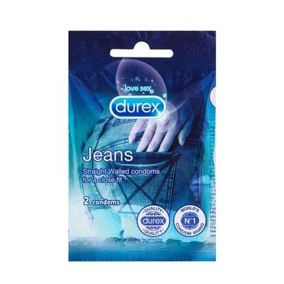 Durex Condoms - Jeans 2's - Plain/Flavoured Condoms