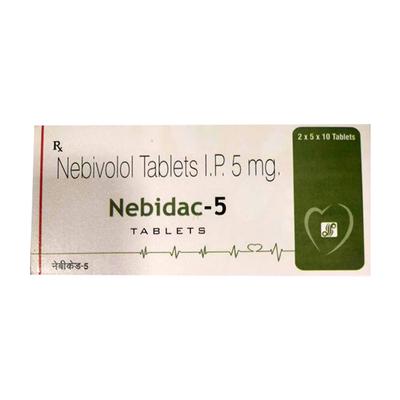 NEBIDAC 5 Tablet 10's - Hypertension-Bet