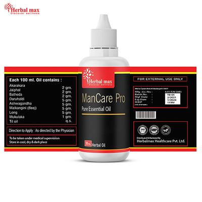Herbal Max ManCare Pro Pure Essential Oil 30 ml - Sexual Care