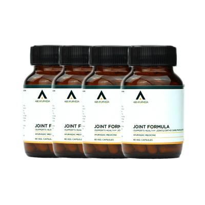Age Ayurveda Joint Formula Veg. Capsule (Pack of 4 x 60's) - Speciality Medicines