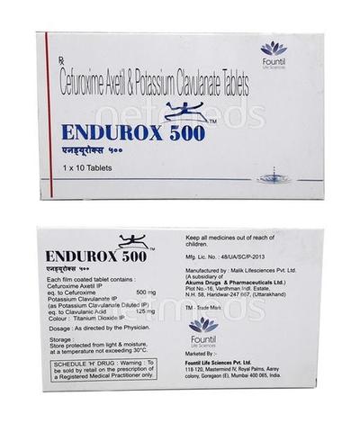Endurox 500mg Tablet 10'S - Bacterial Infections-Cep