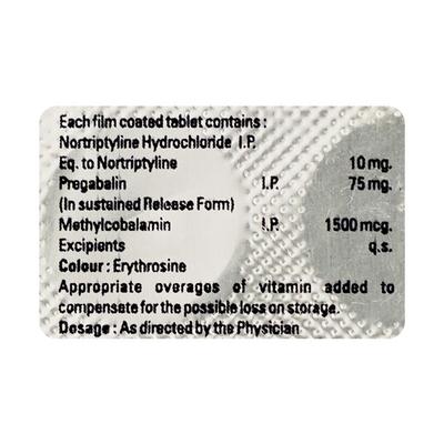 PREGAGLARE NT Tablet 10's - Neuropathic Pain-Dru