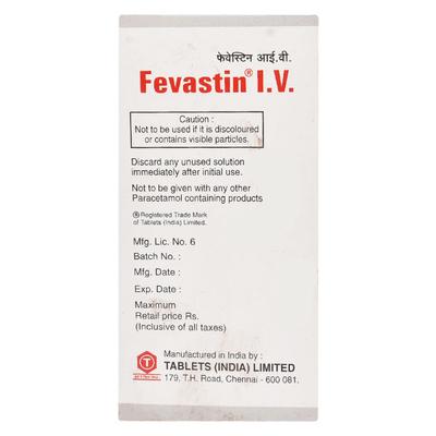 FEVASTIN Infusion 100ml - Fever-Ana
