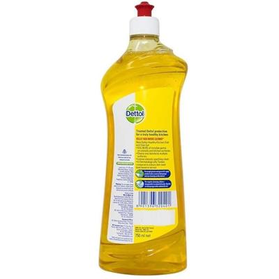 Dettol Healthy Kitchen Dish and Slab Gel - Lemon Fresh 750ml - Others