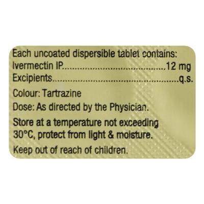 COMBACTIN 12 Tablet 10's - Parasitic Worms-Ant