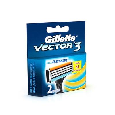 Gillette Vector 3 Cartridges 2's - Shavers