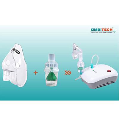 Ambitech Adult Nebulizer Mask with Air Tube & Medicine Chamber - Nebulizers / Vaporizer