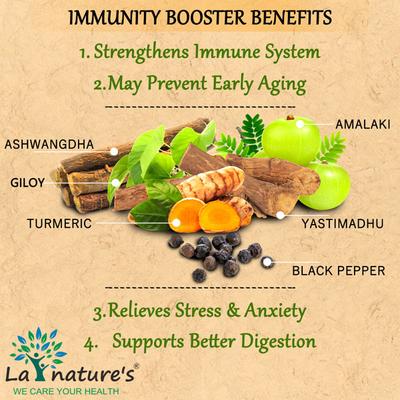 La nature's Immunity Booster 500 mg Capsule 60's - Health Products