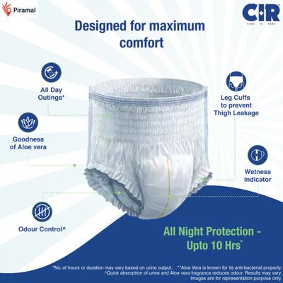 CIR Adult Diapers - Pants (L) 10's - Adult Diapers & Pads
