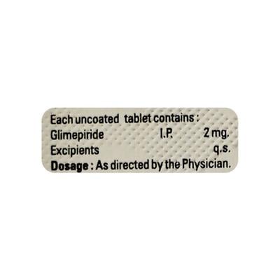 GLIMICER 2 Tablet 10's - Diabetes-Ant