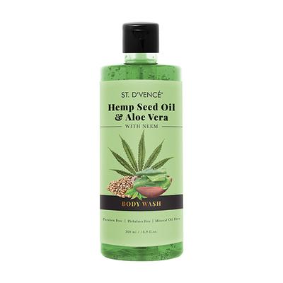 St. D'Vence Body Wash - Hemp Seed Oil with Neem 500 ml - Shower Gels & Body Wash