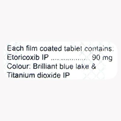 ETOJET 90 Tablet 10's - Pain relief-Nsa