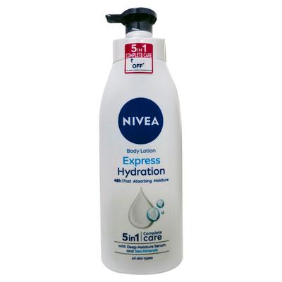 Nivea Express Hydration 5 in1 Complete Care Body Lotion (All Skin Types) 400 ml - Lotions & Creams