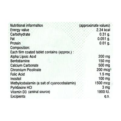 COBACYN CD3 Tablet 10's - Supplements-Vam