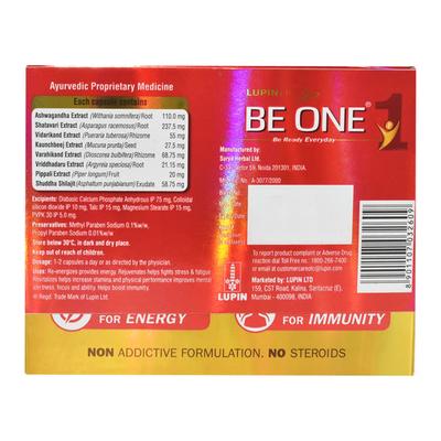 Lupin Life Be One Immunity Booster Capsule 10's - Vitamin C