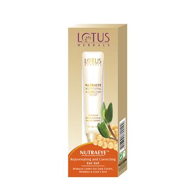 Lotus Herbals Nutraeye Rejuvenating and Correcting Eye Gel 10 gm - Kajal & Kohls