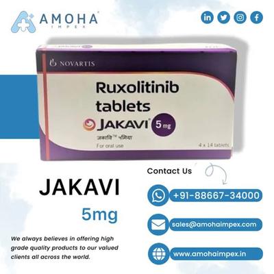 Jakavi 5mg Tablet 14'S - Cancer Oncology-Cyt