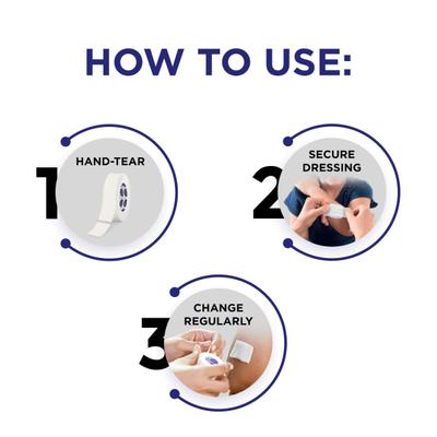 Hansaplast Fixation Tape - Soft (1.25 cm x 5 m) 1's - Tapes & Films