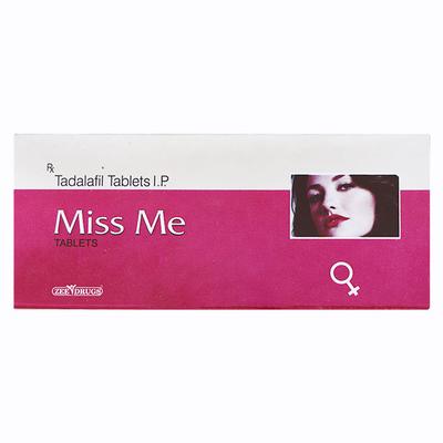 MISS ME 10mg Tablet 1's - Impotence/Erectile Dysfunction (Ed)